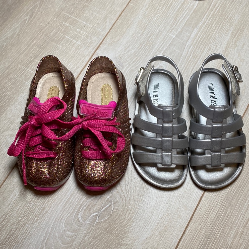 Mini Melissa Sneakers and Sandals